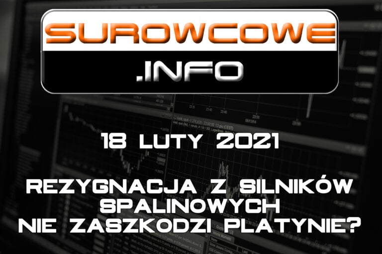Surowcowe.info 18 luty 2021 – rezygnacja z silników spalinowych nie zaszkodzi platynie?