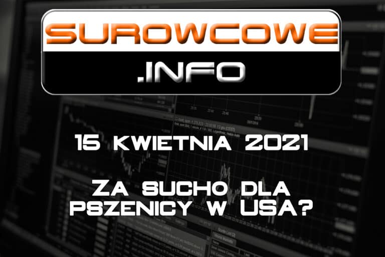 Surowcowe.info 15 kwietnia 2021