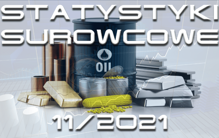 surowcowe statystyki miesięczne - listopad 2021