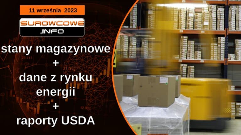 stany magazynowe - 11 września 2023