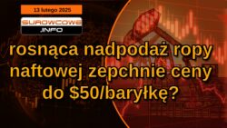 aktualności surowcowe - 13 lutego 2025