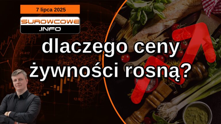 aktualności surowcowe - 7 lipca 2025: dlaczego ceny żywności rosną?