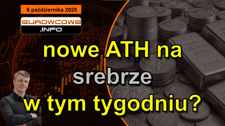 aktualności surowcowe - 6 października 2025: nowe ATH na srebrze w tym tygodniu?