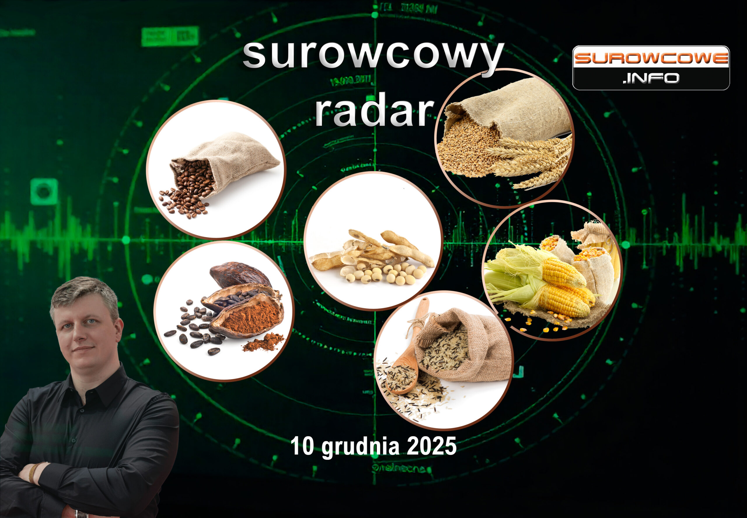 📡surowcowy radar #10 – 10 grudnia 2025: raporty USDA🍞🌽🍚 oraz kakao🍫 i kawa☕