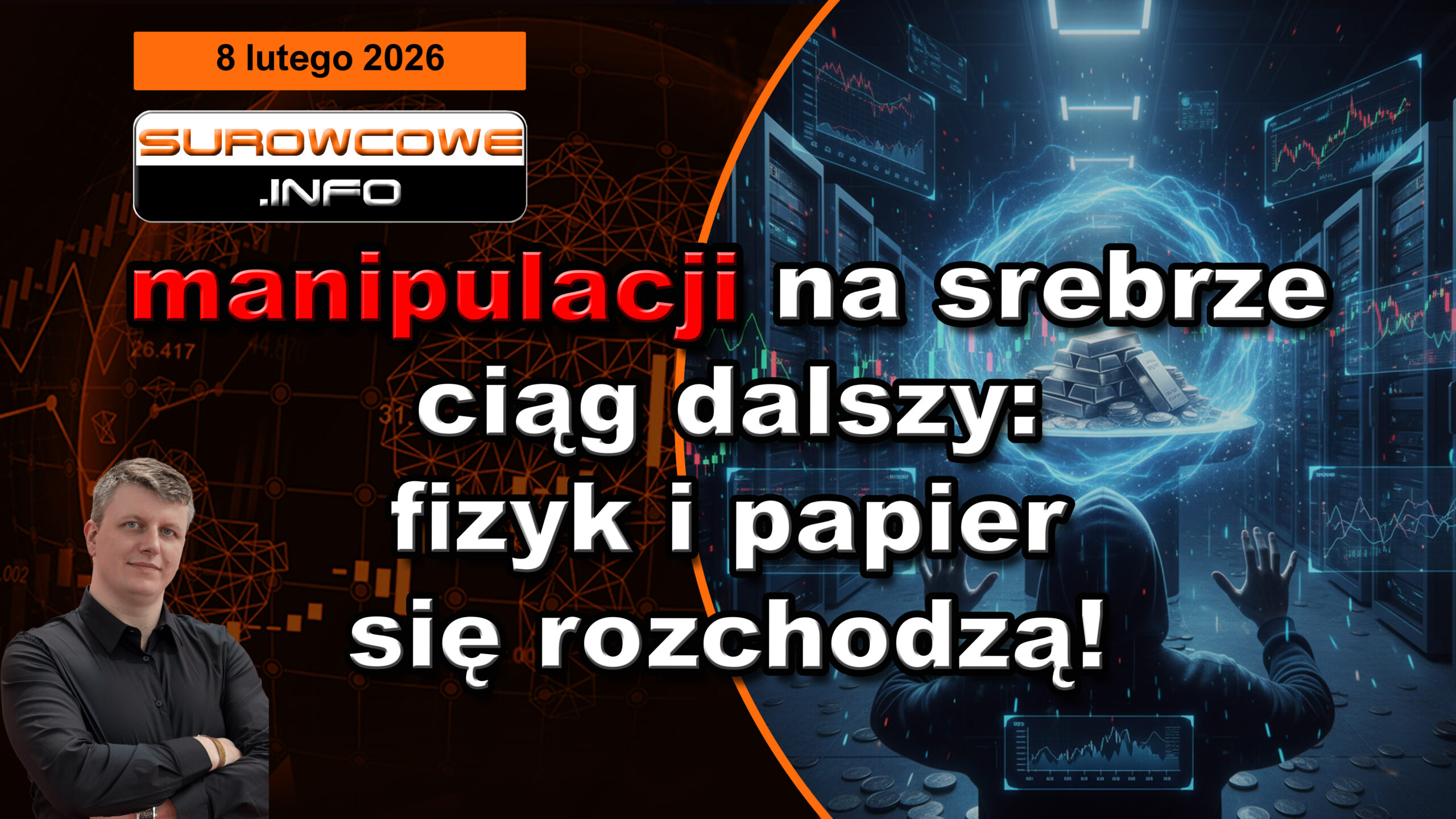 manipulacji na srebrze ciąg dalszy: fizyk i papier się rozchodzą - aktualności surowcowe 5 lutego 2026