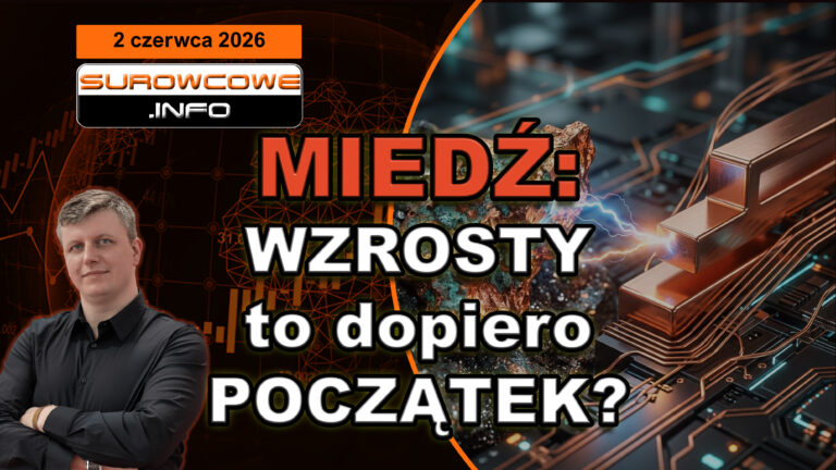 MIEDŹ: Historyczny rekord blisko! Nadchodzi supercykl? (aktualności surowcowe - 2 czerwca 2026)