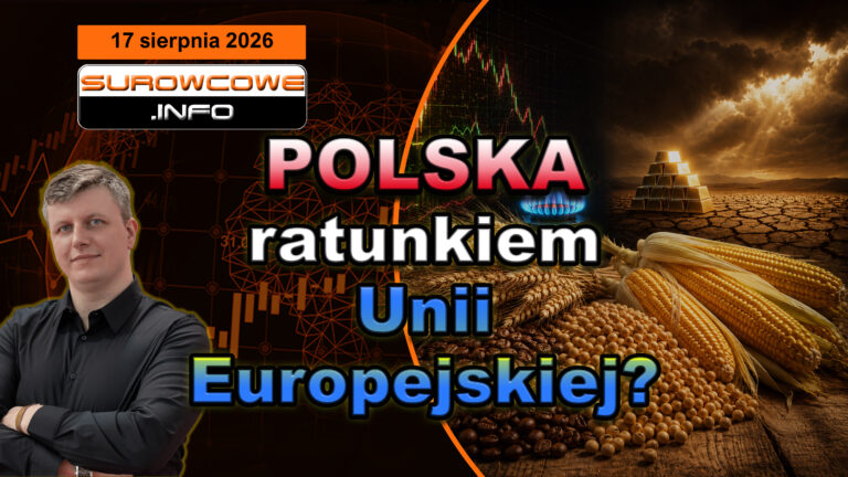Polska uratuje Europę przed kukurydzianą klęską? (aktualności surowcowe - 17 sierpnia 2026)