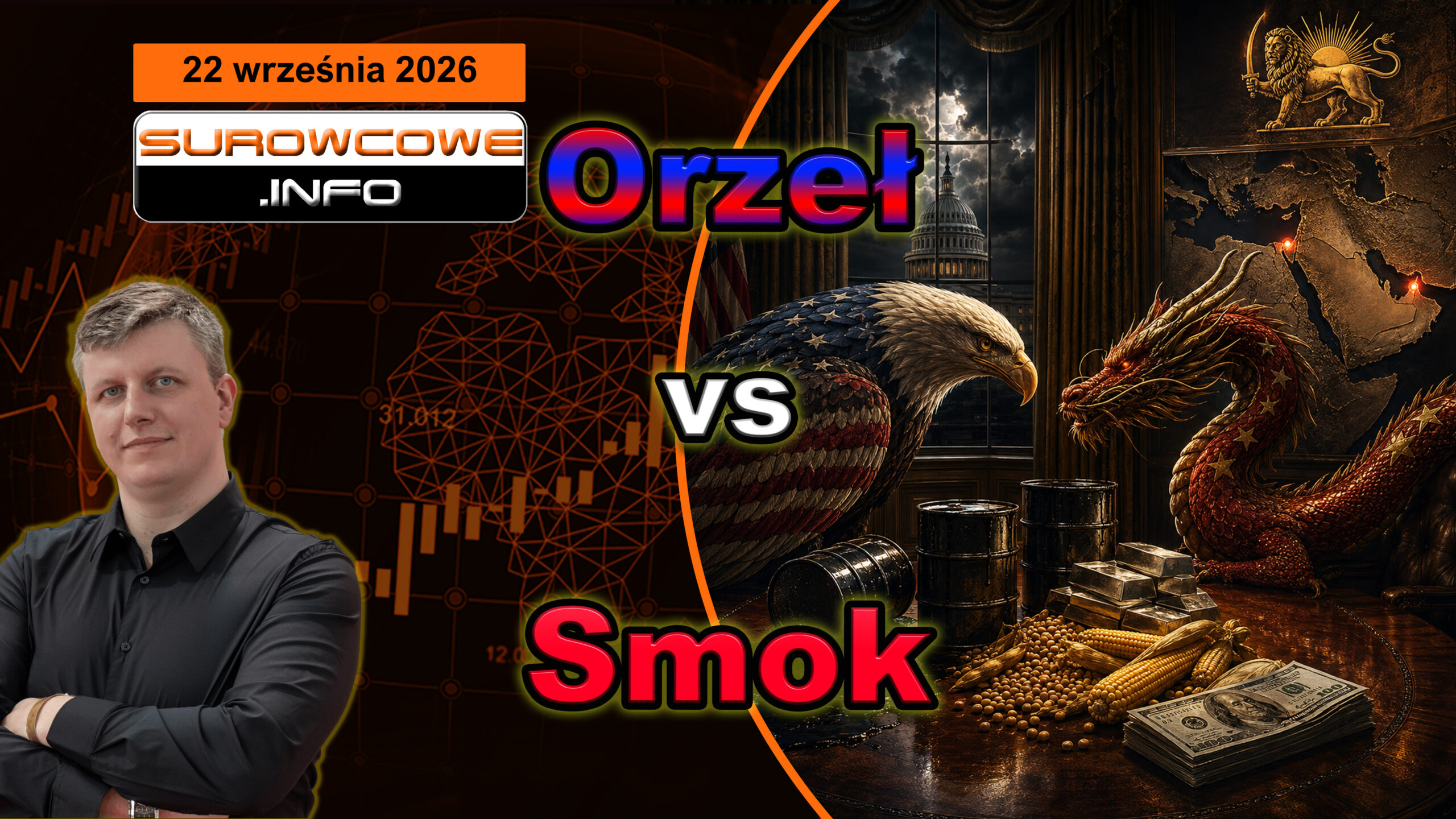 Smok i orzeł zdecydują o najbliższych miesiącach? (aktualności surowcowe - 22 września 2026)