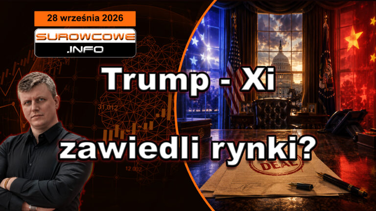 Z dużej chmury… Smok powściągliwie, orzeł bez sukcesu (aktualności surowcowe - 28 września 2026)